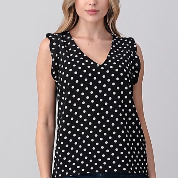 Polka Dot Tank - Picture 3 of 7